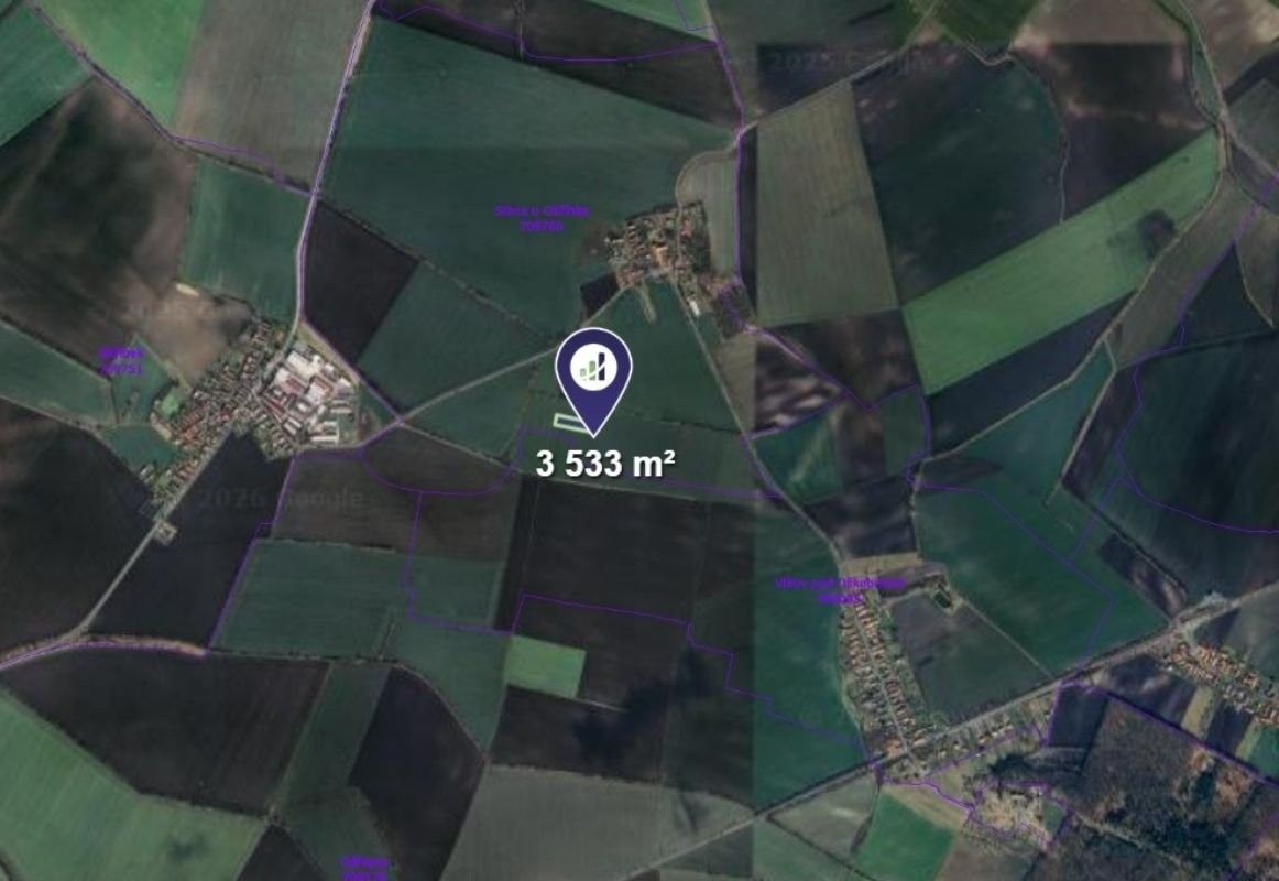 Prodej zemědělský pozemek - Okřínek, 3 533 m²