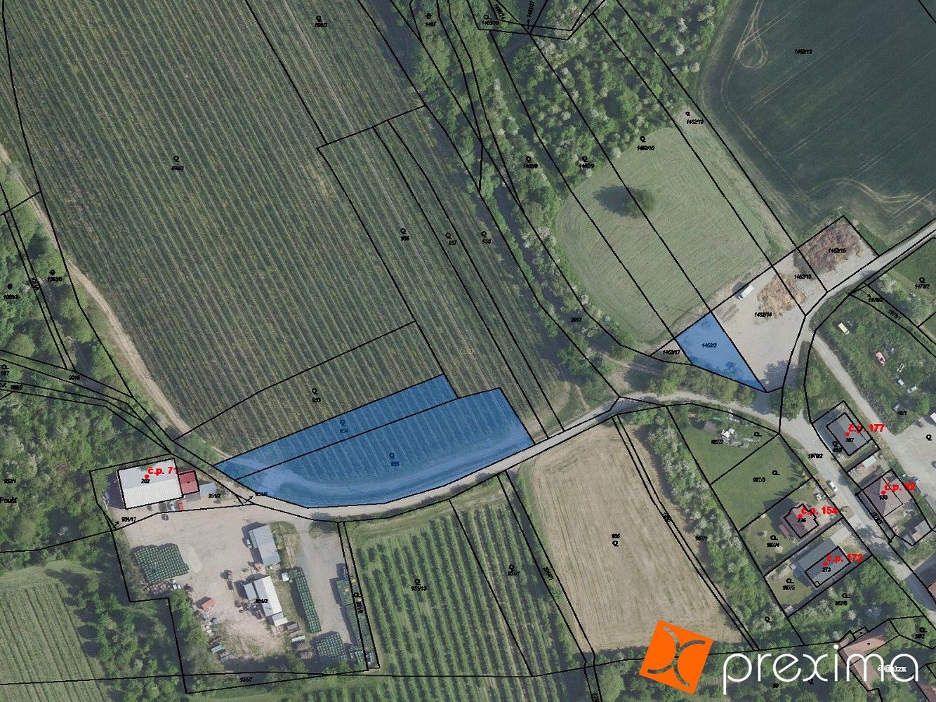 Pozemek pro bydlení, 4 213 m²