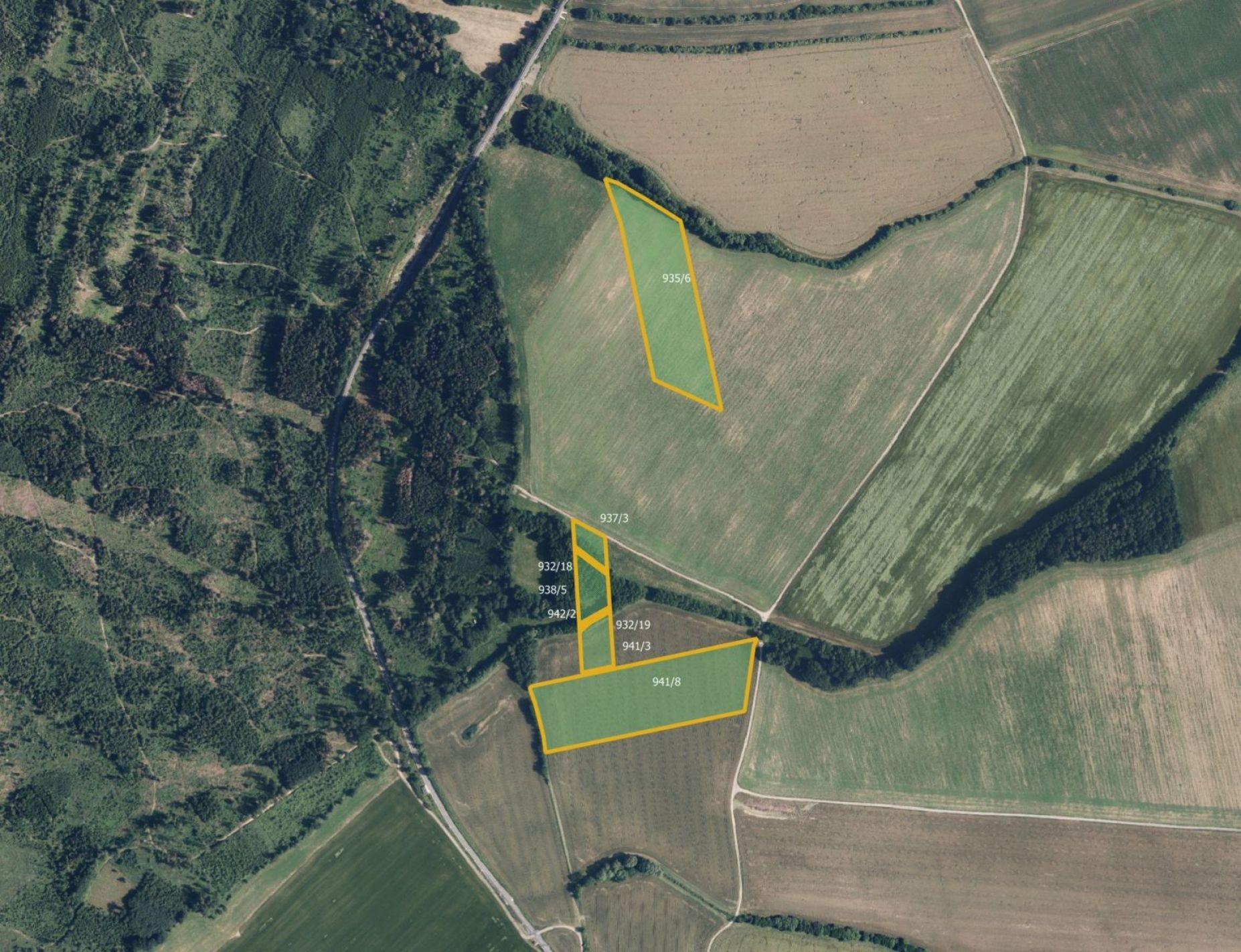 Zemědělský pozemek, 67 810 m²