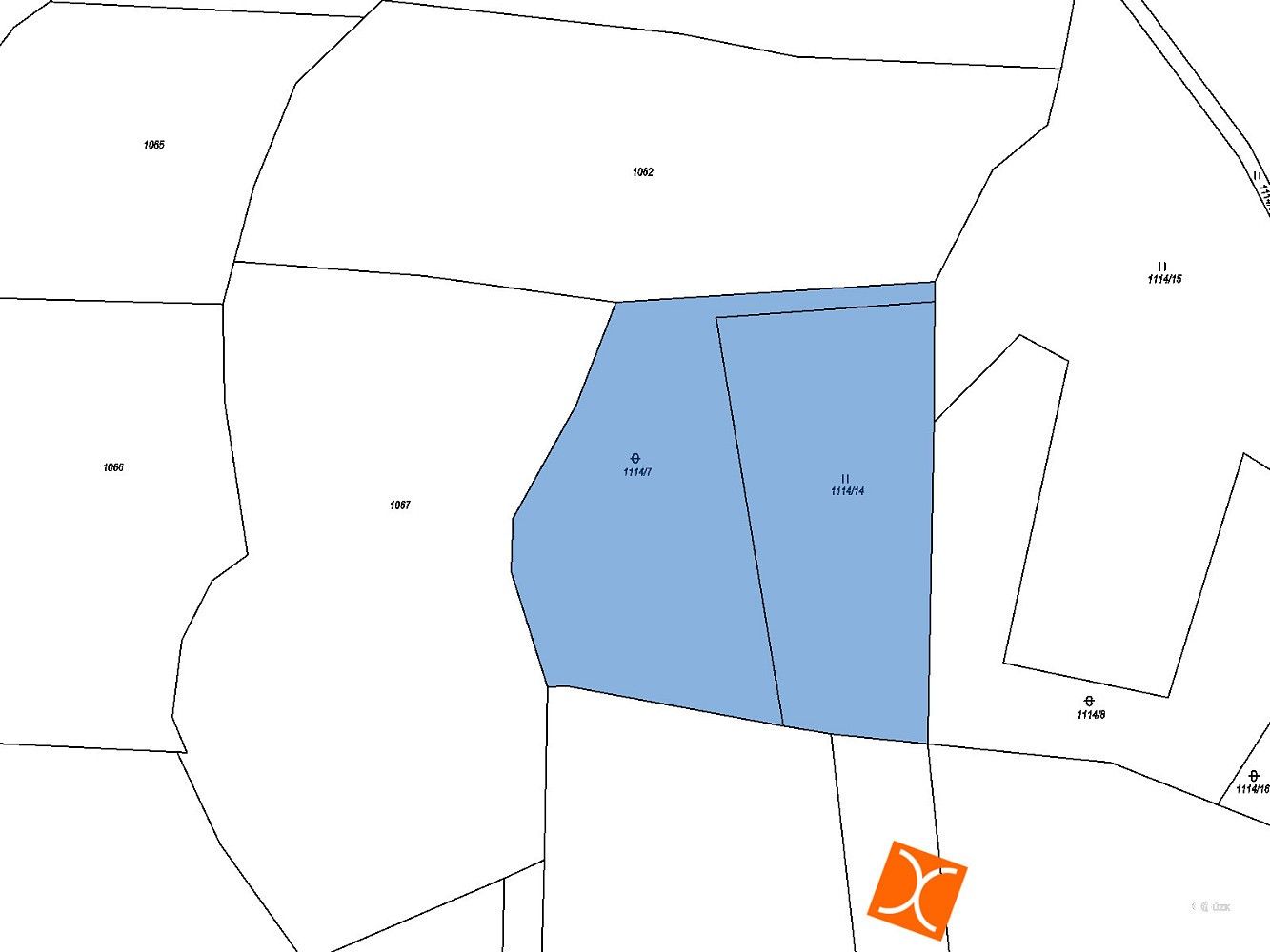 Prodej pozemek - Pičín, okres Příbram, Středočeský kraj - 2