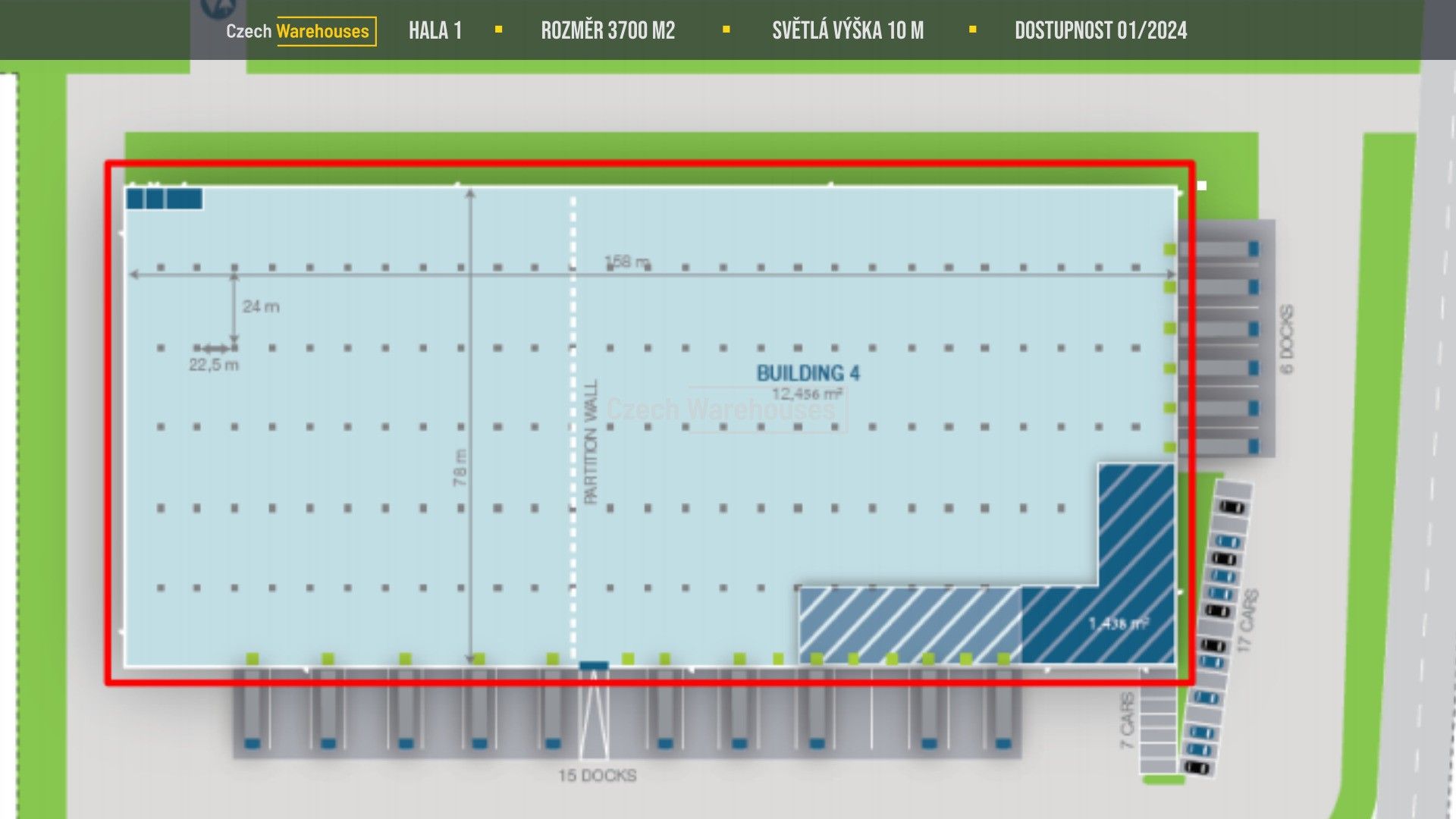 Pronájem sklad - Dobrovíz, 3 m²