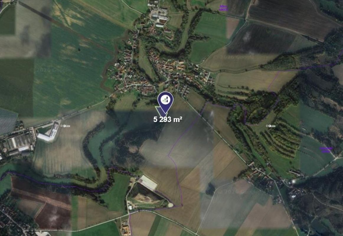 Prodej komerční pozemek - Dačice, 5 293 m²