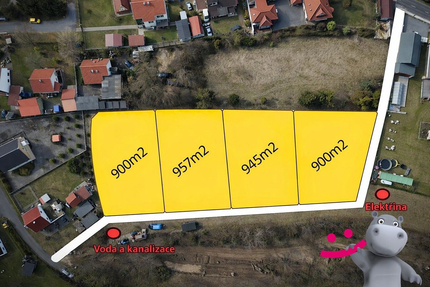 Pozemky pro bydlení, Lubná, okres Rakovník, Středočeský kraj - 1