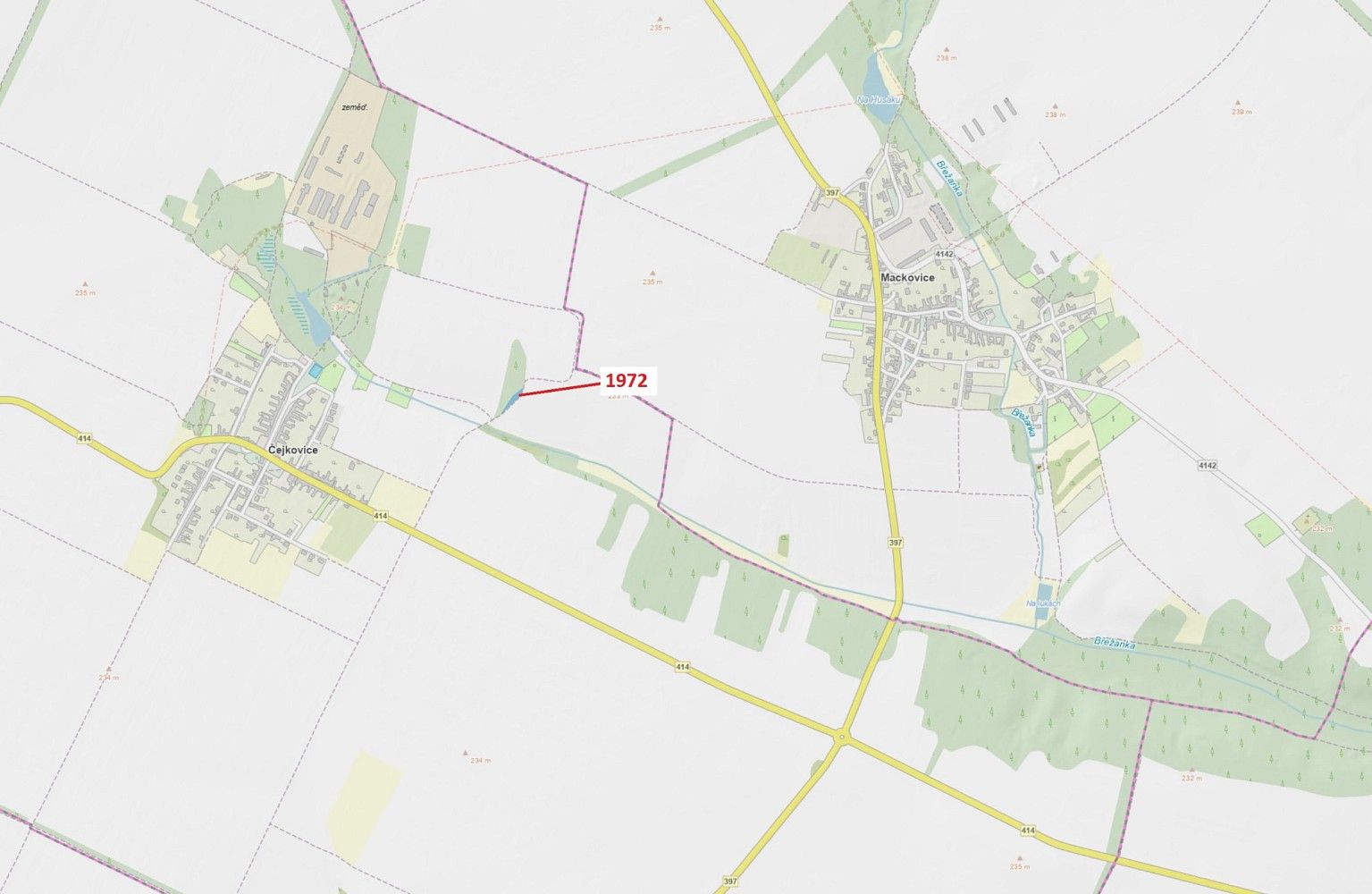 Lesy, Čejkovice - 1