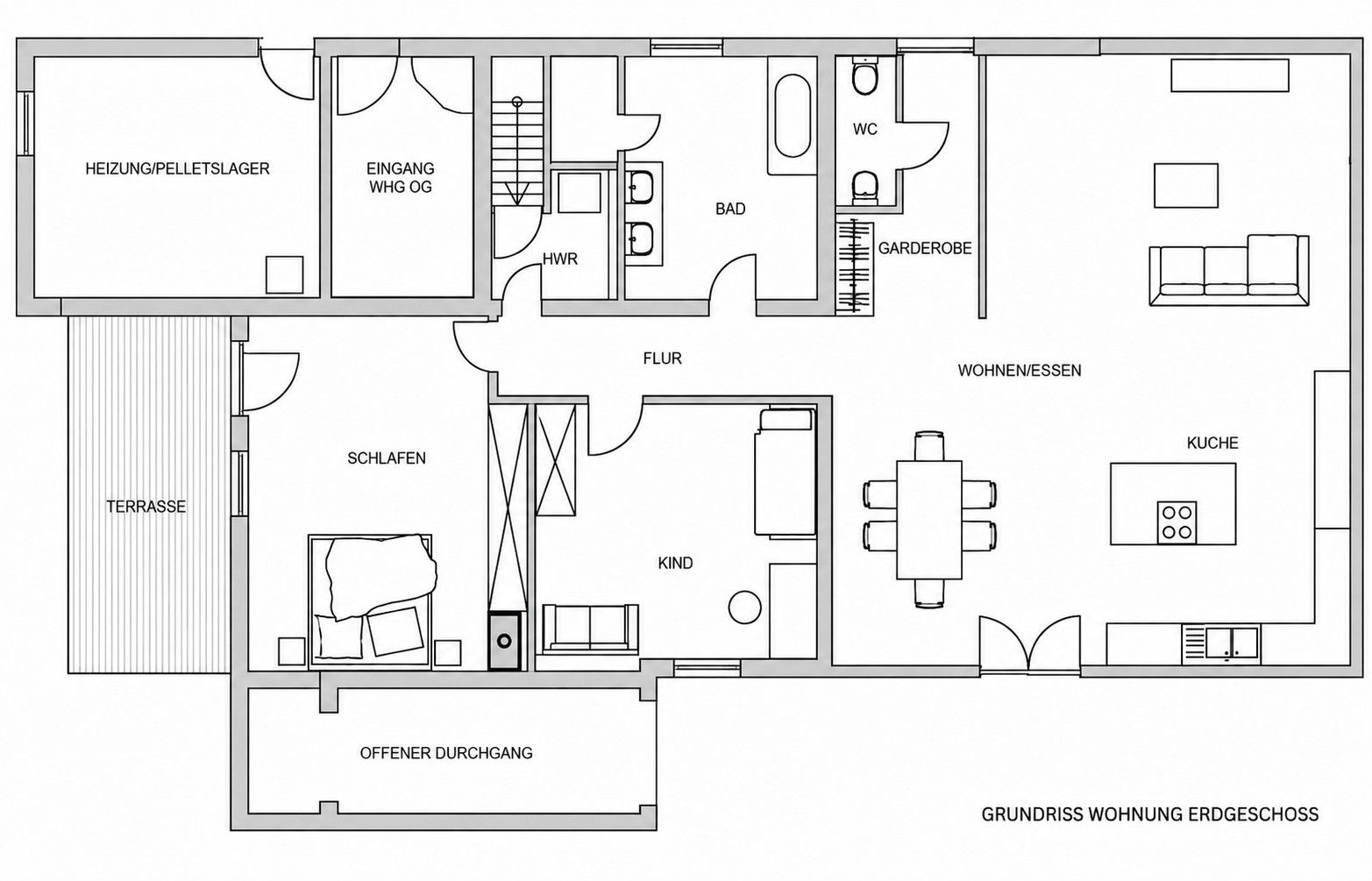 3+kk, , Bádensko-Württembersko, 133 m² - 1