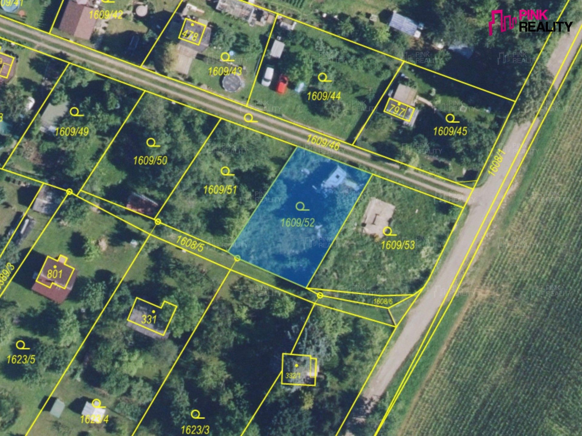 Zahrady, Rudoltice, 404 m² - 2