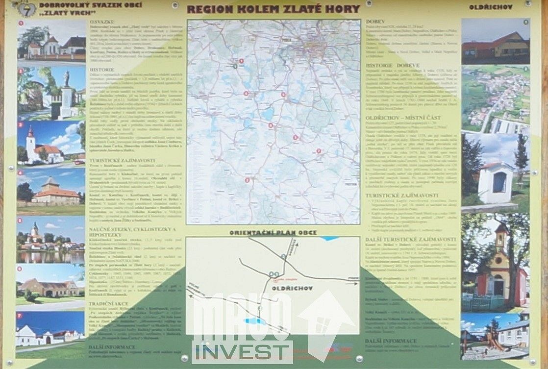 Pozemek pro bydlení · Dobev - Oldřichov, okres Písek, Jihočeský kraj - 4