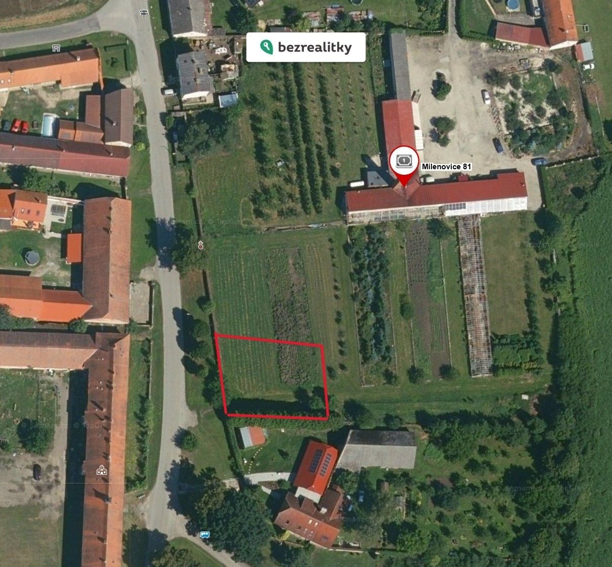 Pozemek pro bydlení, 840 m²