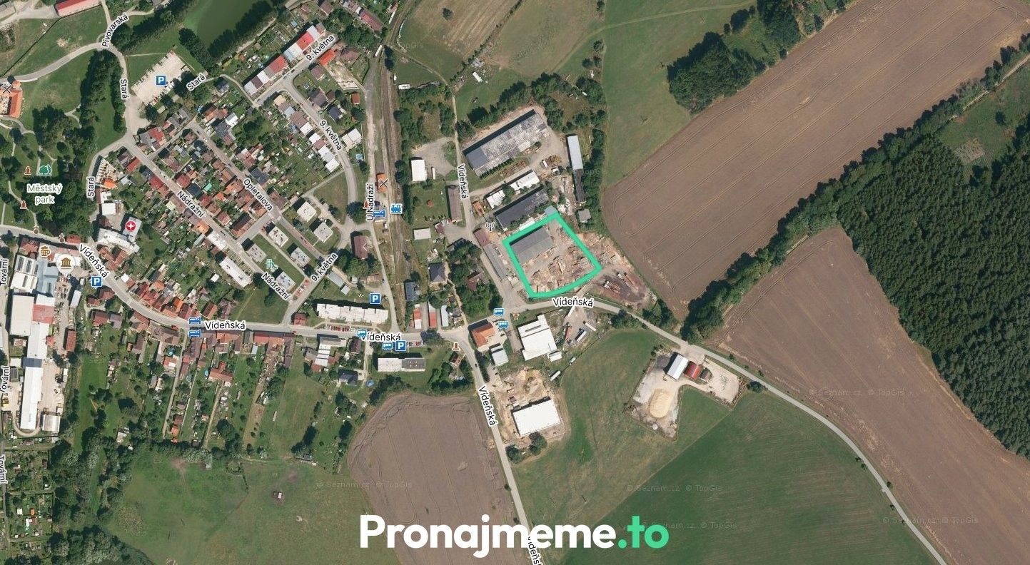 Komerční pozemky, Nová Bystřice, 2 700 m² - 1