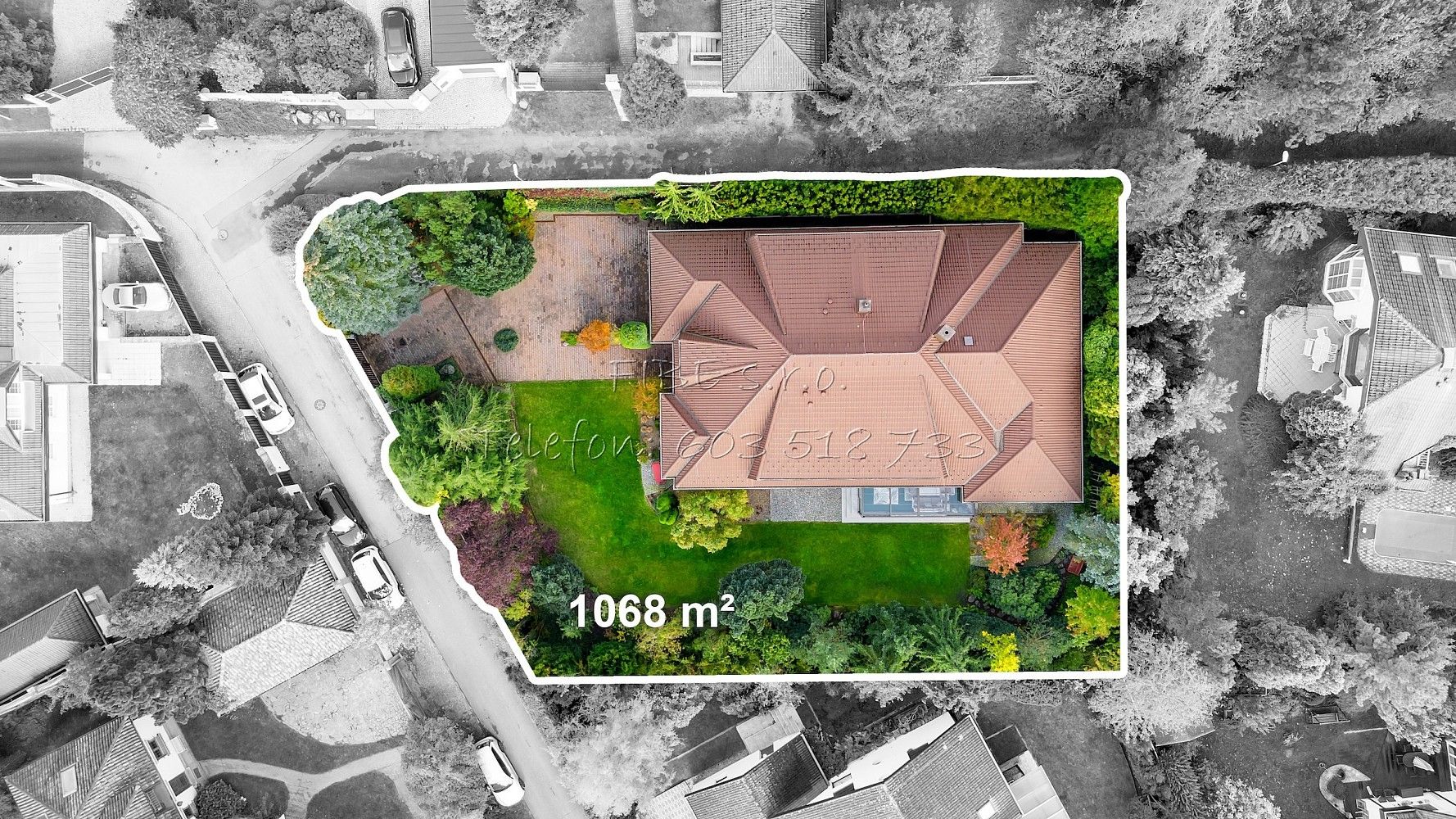 Vily, K Větrovu, Kamenice, okres Praha-východ, 458 m² - 2