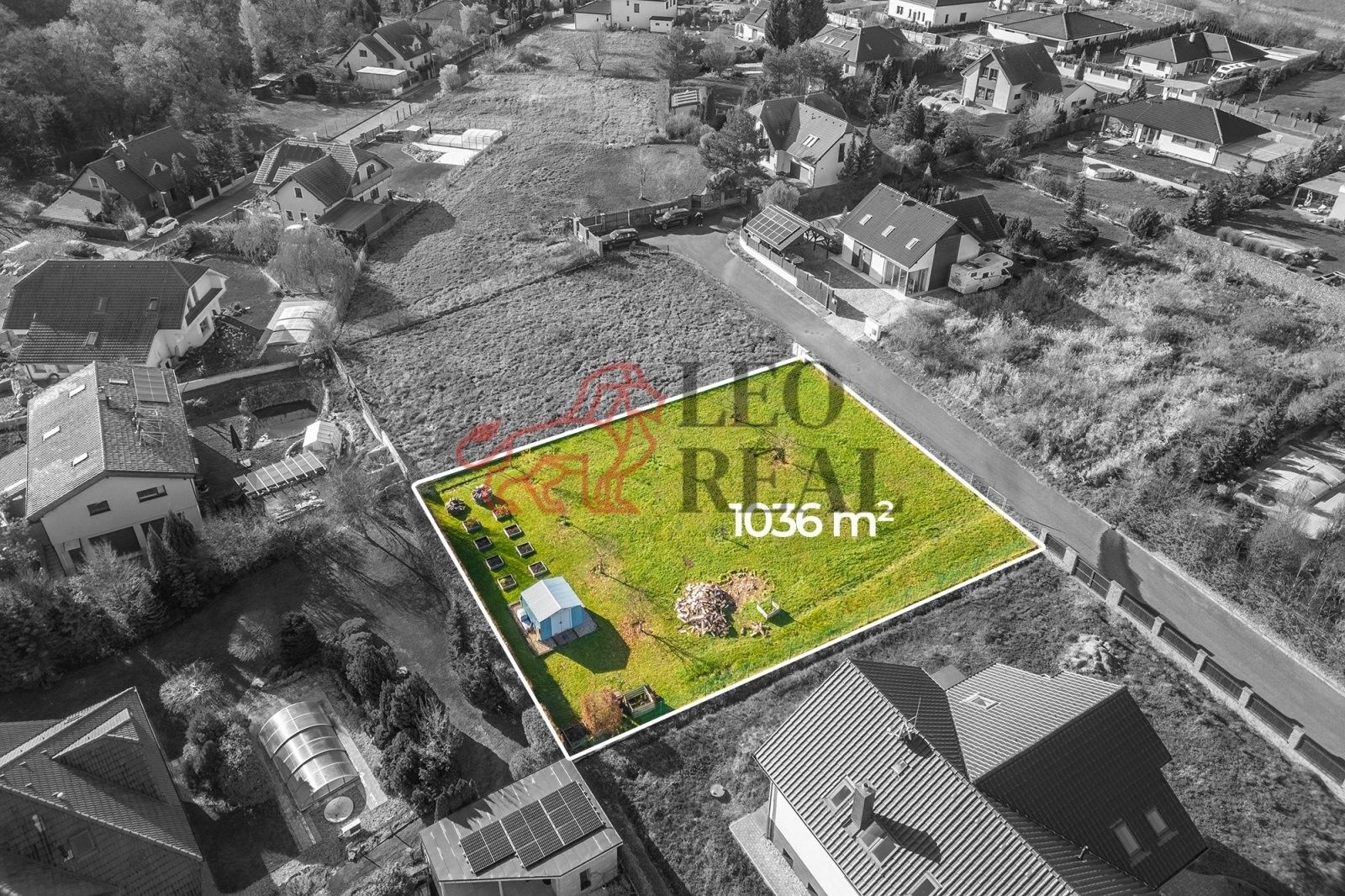 Pozemky pro bydlení, Za Štěpnicí, Řitka, 1 036 m²