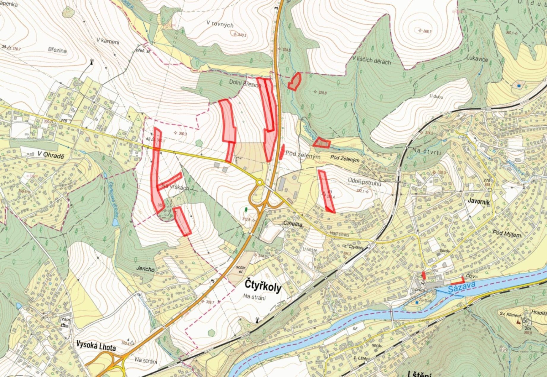 Zemědělský pozemek · Čtyřkoly - 3