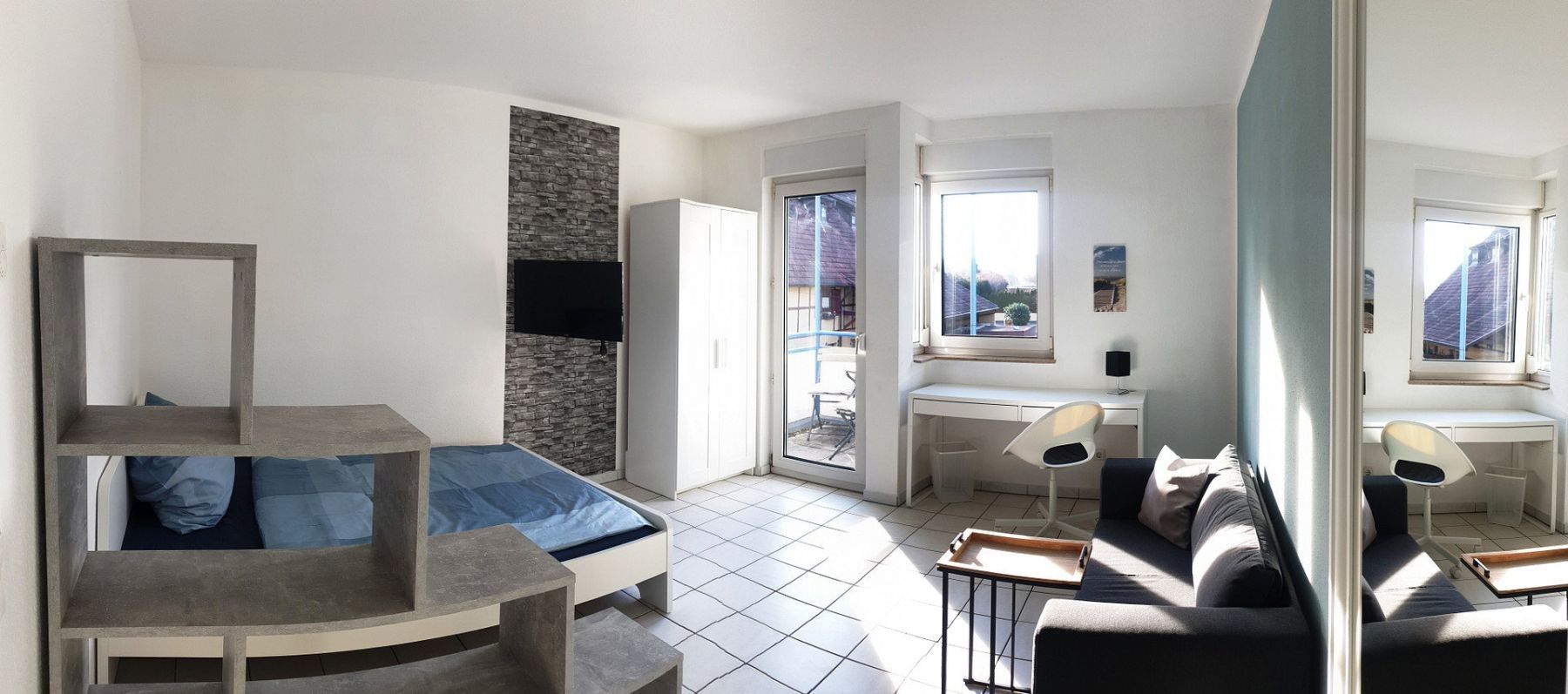 1+1, , Bádensko-Württembersko, 28 m² - 2