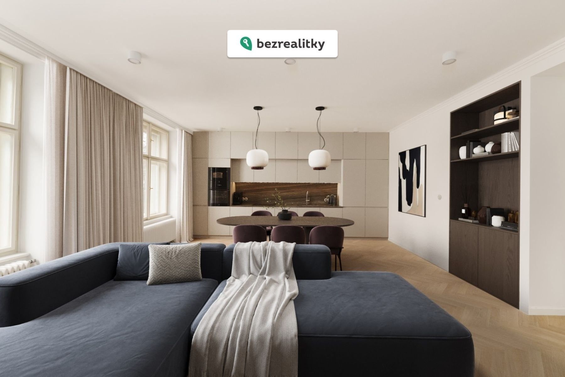 3+kk, Rejskova 2169, Praha, 97 m²