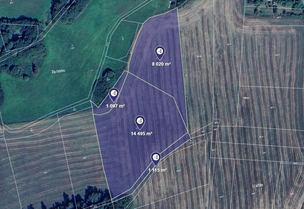 Zemědělské pozemky, Životice, 24 727 m²