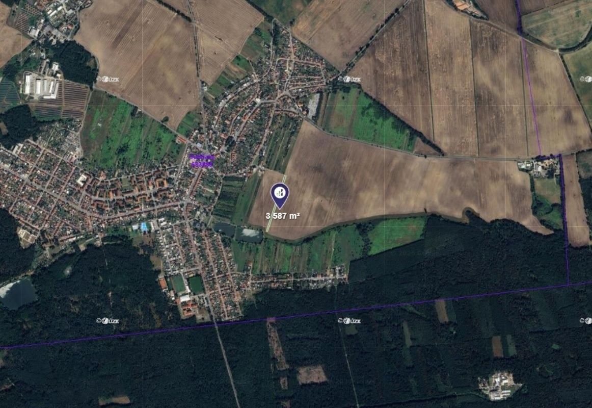 Zemědělské pozemky, Dubňany, 3 587 m² - 2