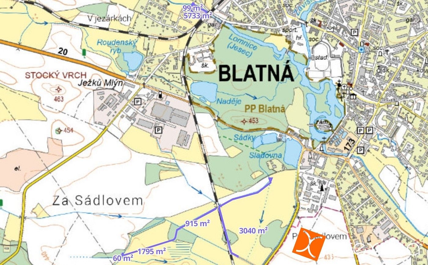 Pozemek · Blatná, okres Strakonice - 3