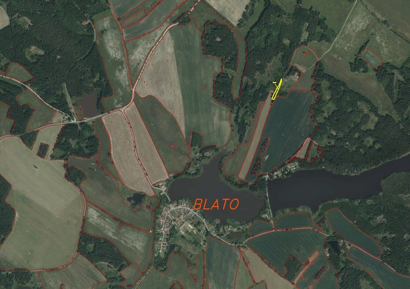 Louka · 1 694 m² · Nová Bystřice Blato - 4