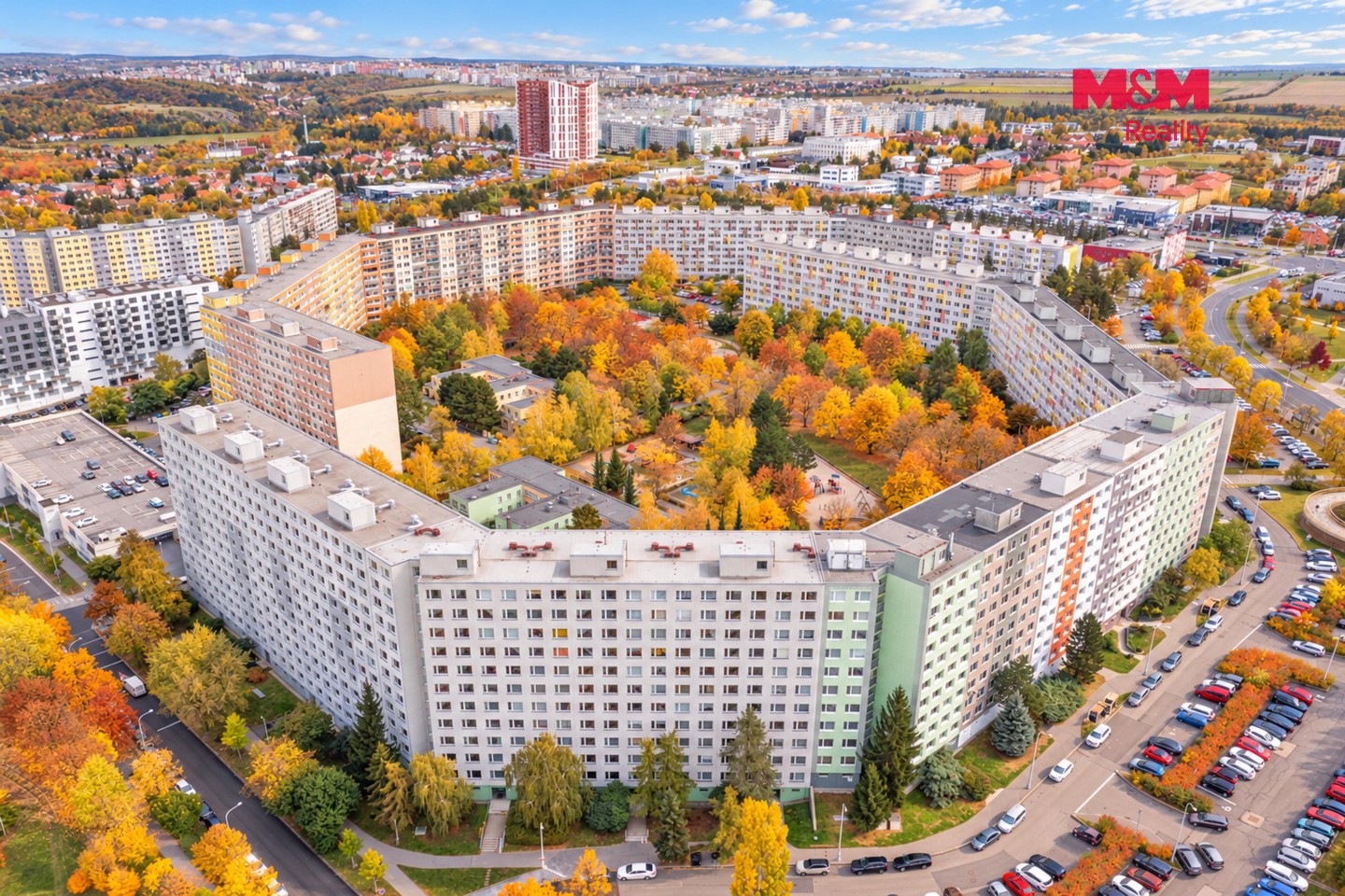 Byt 2+kk · 44 m² · Amforová, Praha - 3