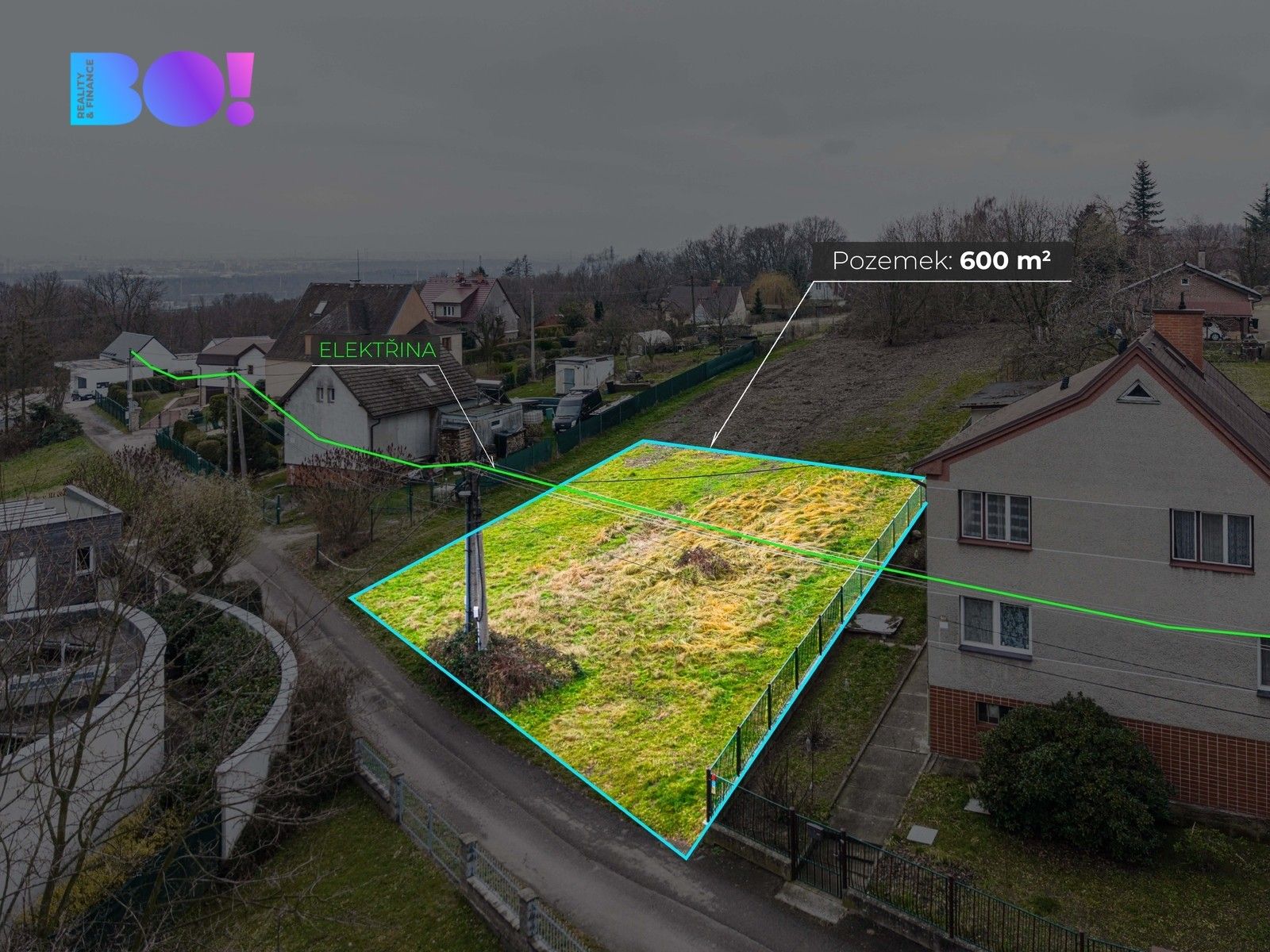 Pozemky pro bydlení, Ostrava, 600 m²