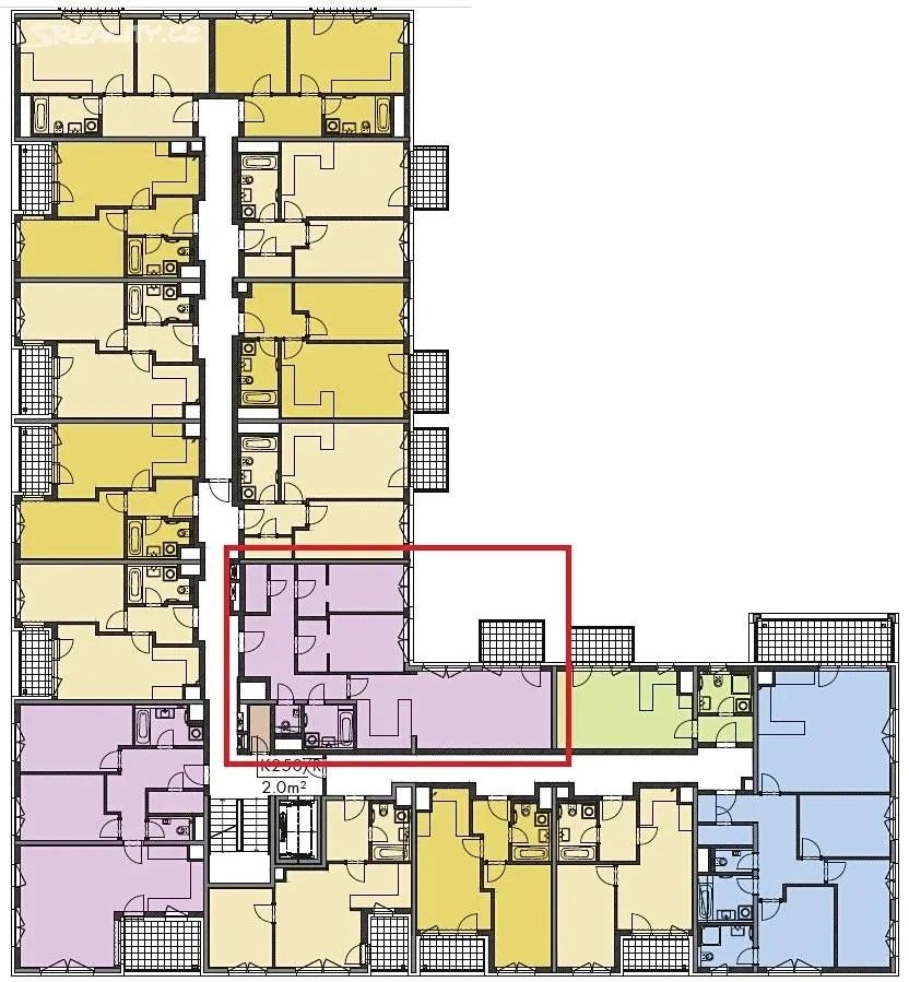 3+kk, Pod Harfou, Praha - Vysočany, 82 m² - 1
