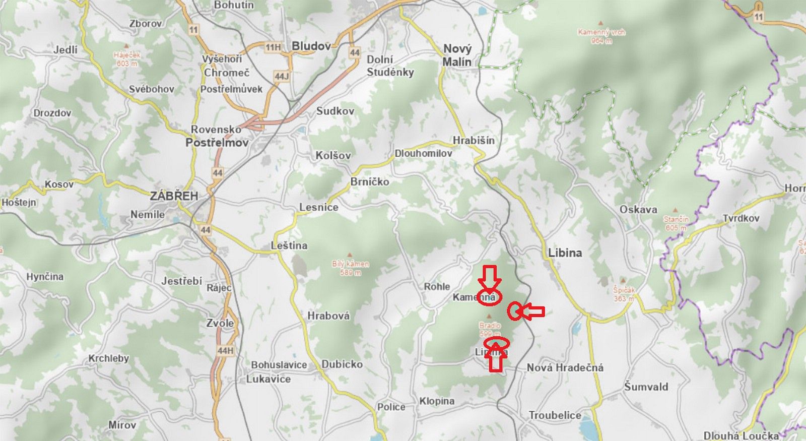 Lesy, Nýřany, okres Plzeň-sever, Plzeňský kraj - 1