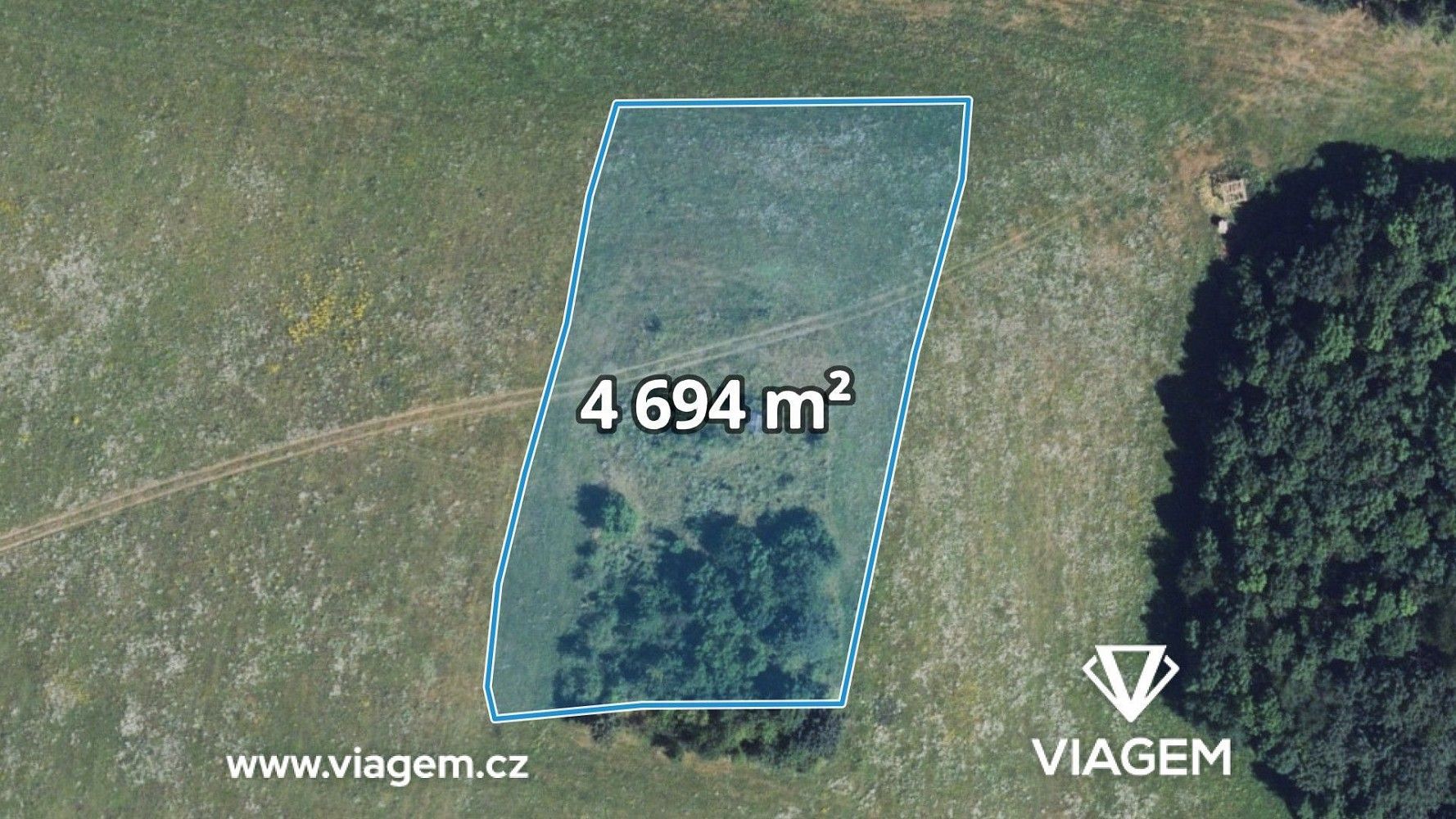 Zemědělský pozemek, 1 564 m²