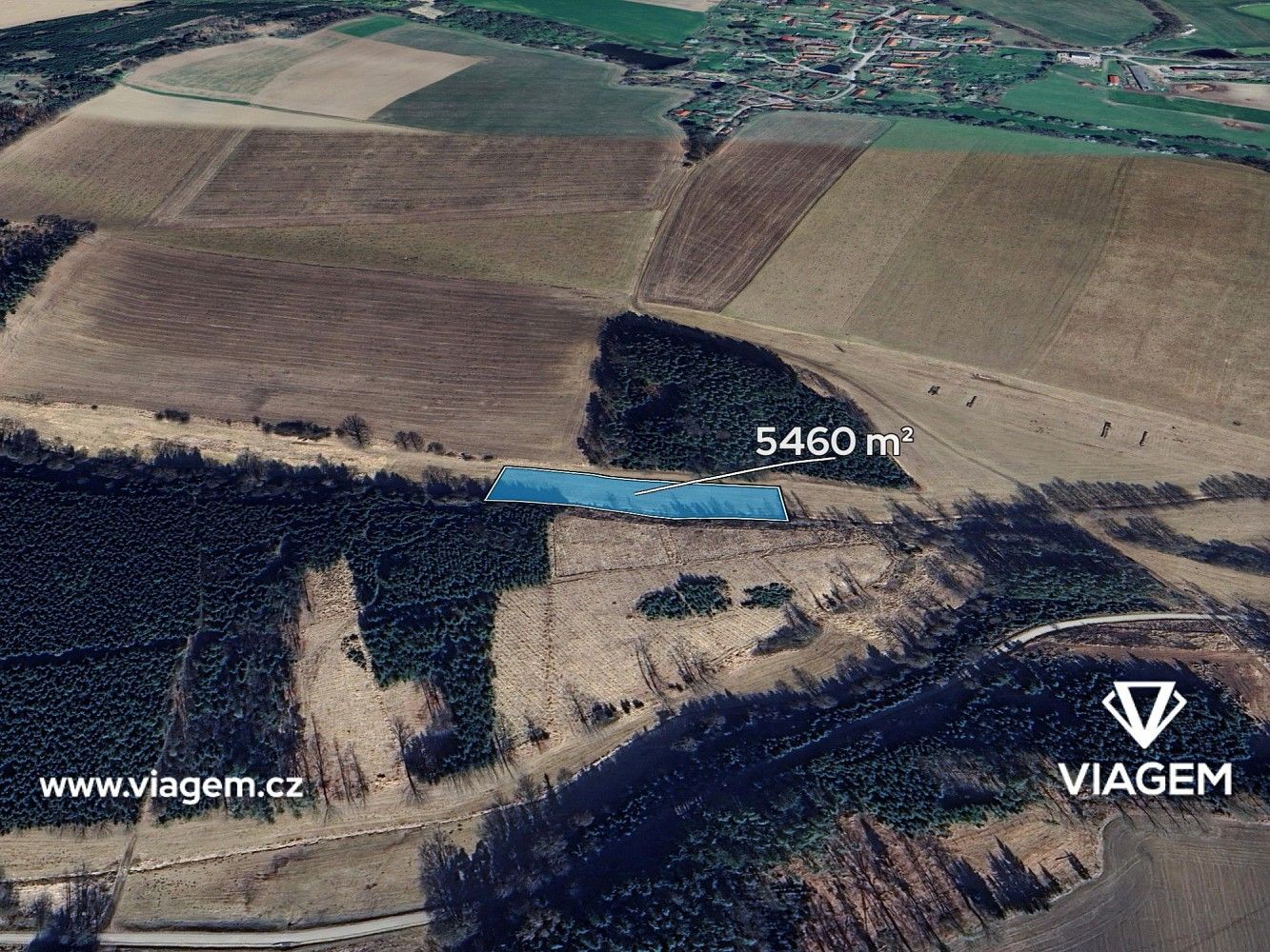 Zemědělské pozemky, Chotoviny, okres Tábor, Jihočeský kraj - 1