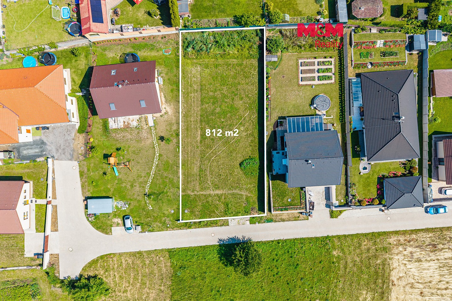 Pozemek pro bydlení, 812 m²