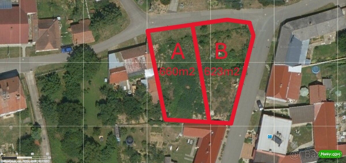 Prodej pozemek pro bydlení - Žeravice, 696 47