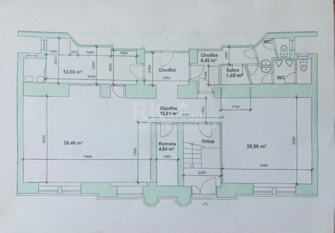 Obchodní prostory · 120 m² · Rašínovo nábřeží, Praha - 4