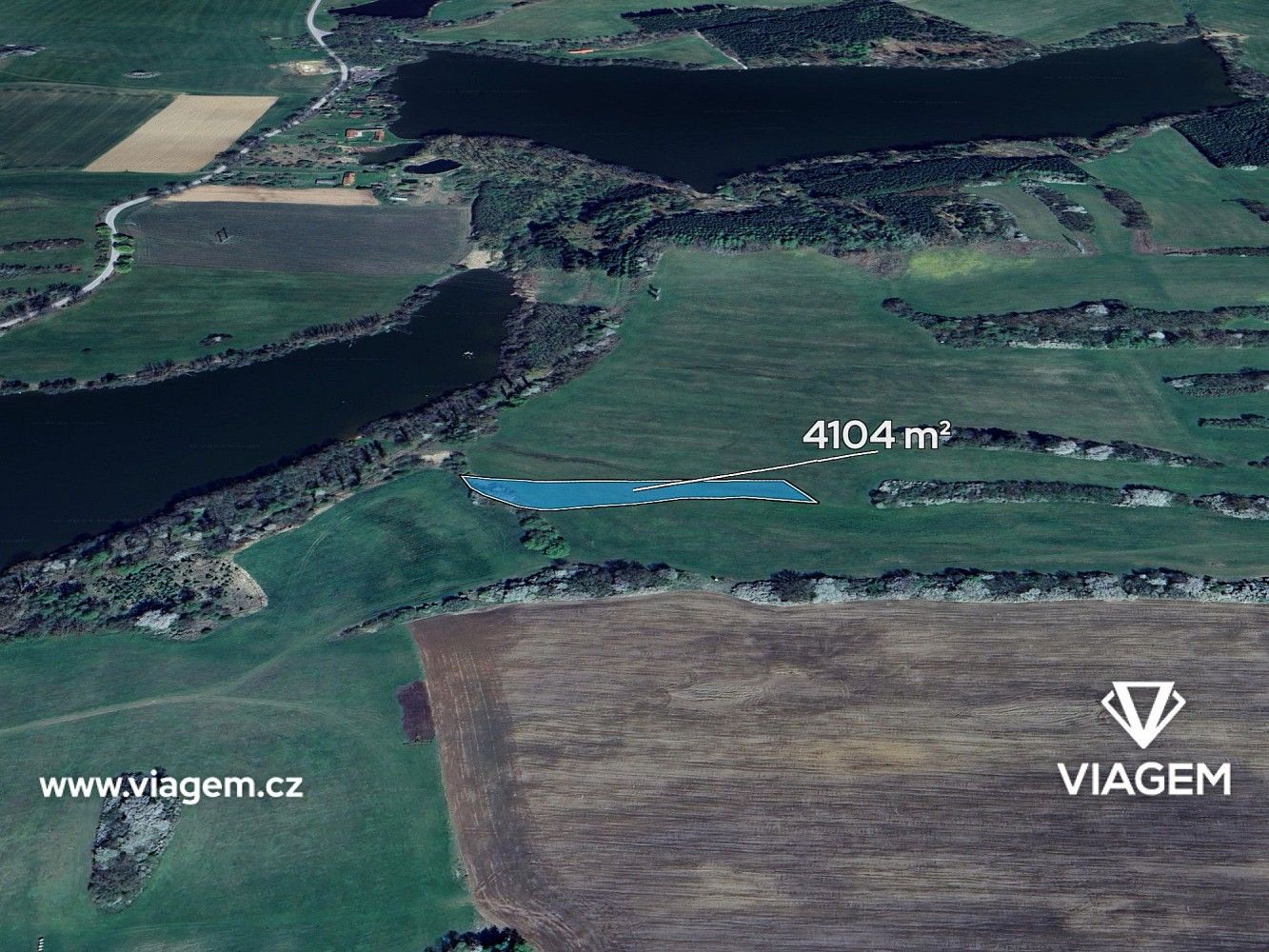Zemědělský pozemek, 1 368 m²