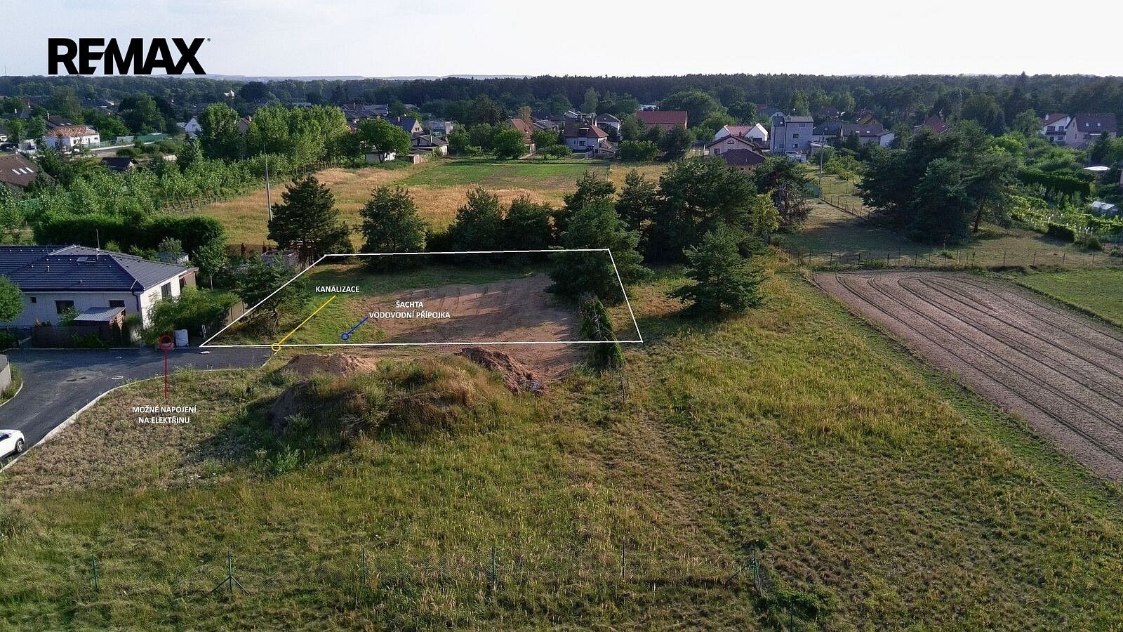 Pozemky pro bydlení, Tišice, okres Mělník, Středočeský kraj - 2