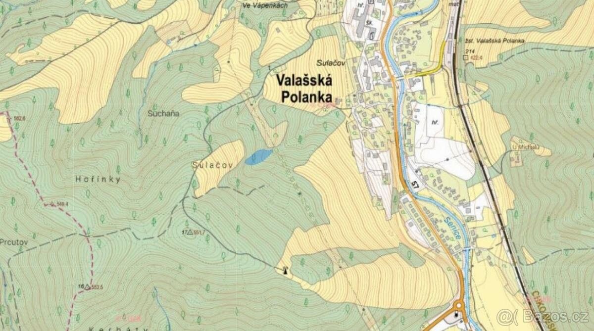 Prodej pozemek pro bydlení - Valašská Polanka, 756 11