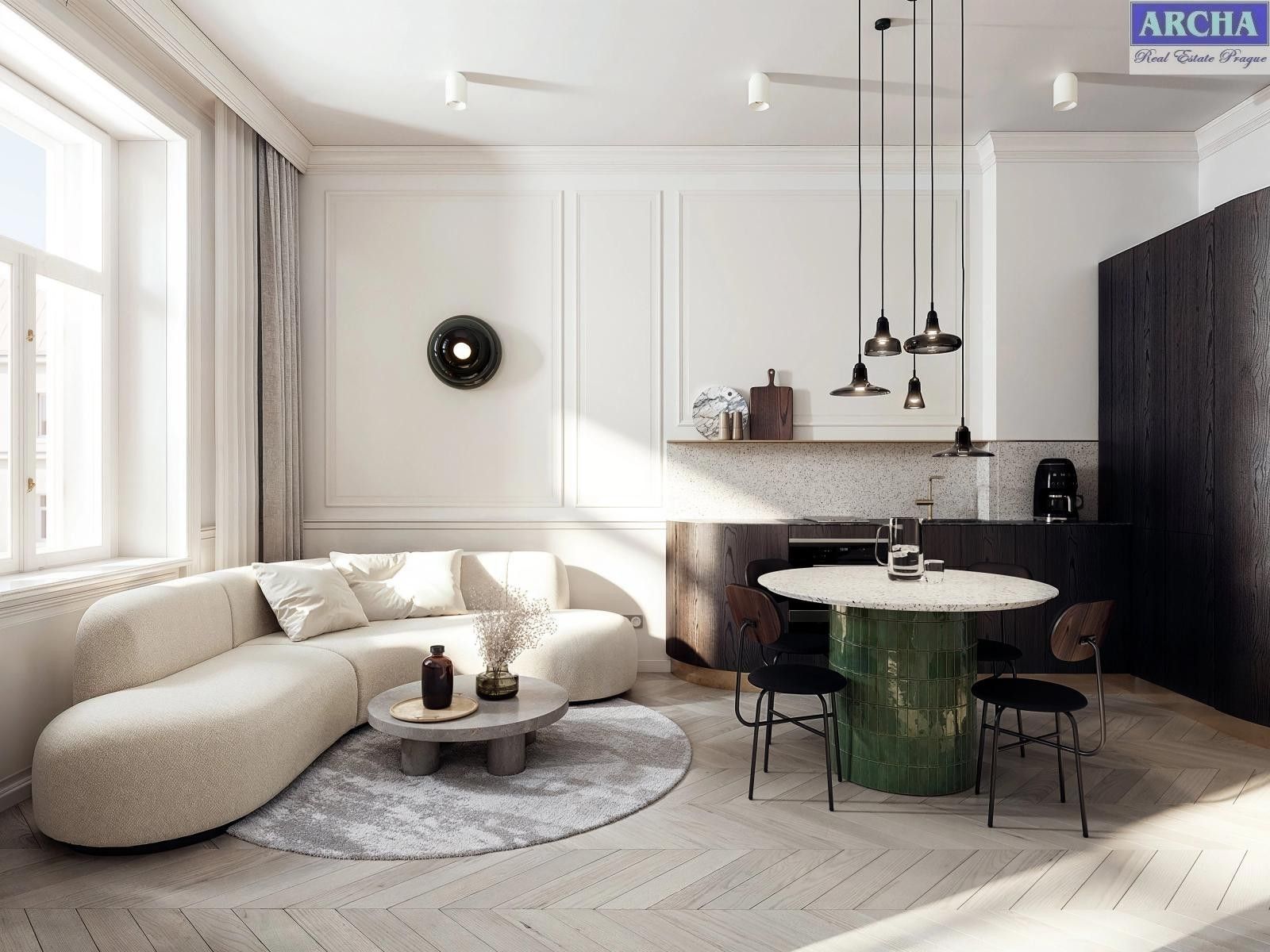 3+kk, Mečislavova, Praha, 59 m²