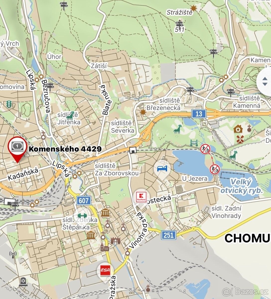 Pronájem byt - Chomutov, 430 03