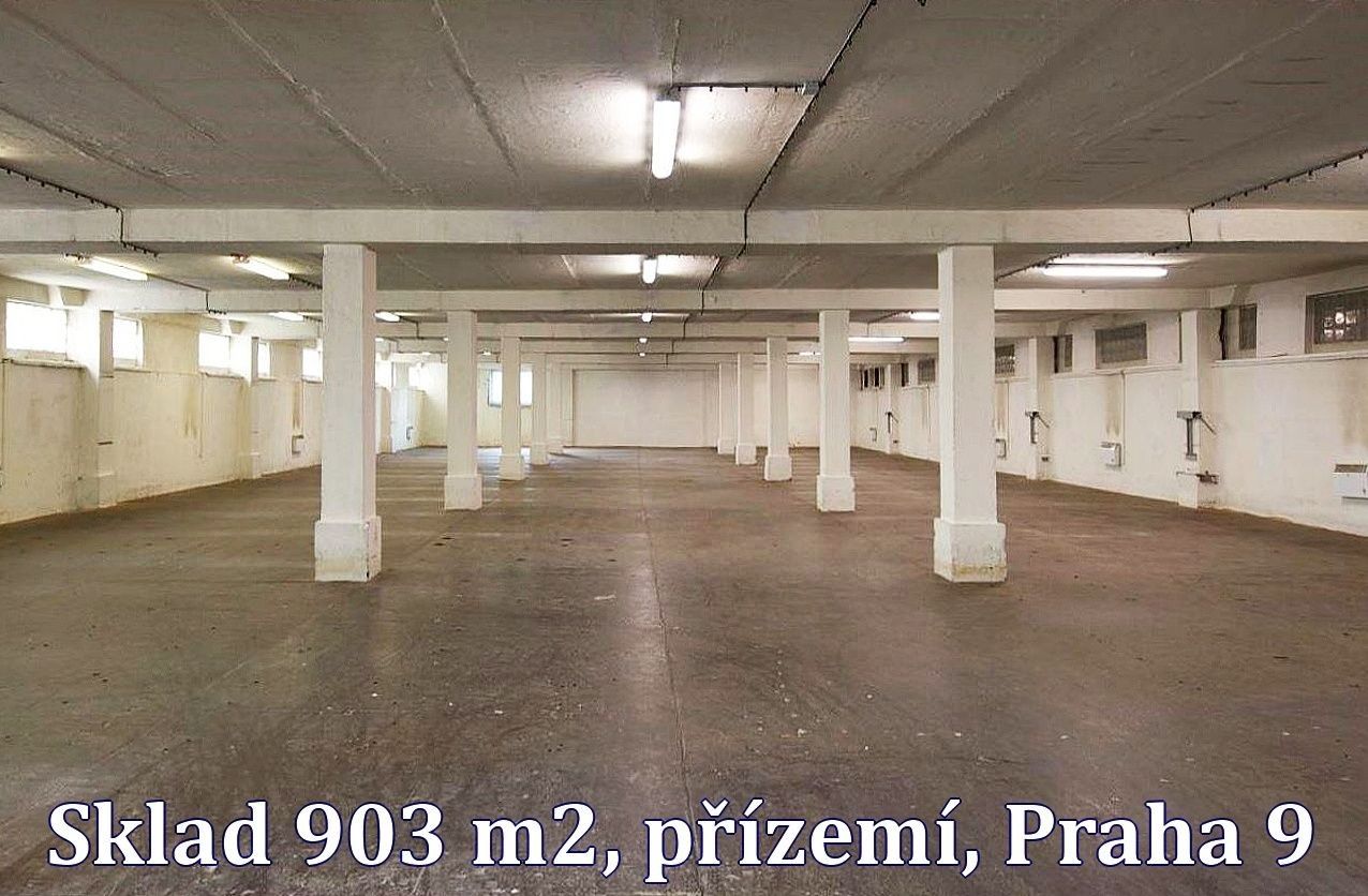 Sklady, V slavětíně, Praha, 903 m² - 1
