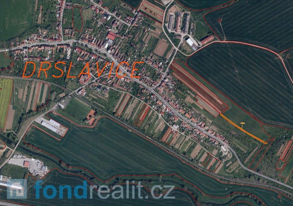 Prodej pozemek - Drslavice, 1 148 m²