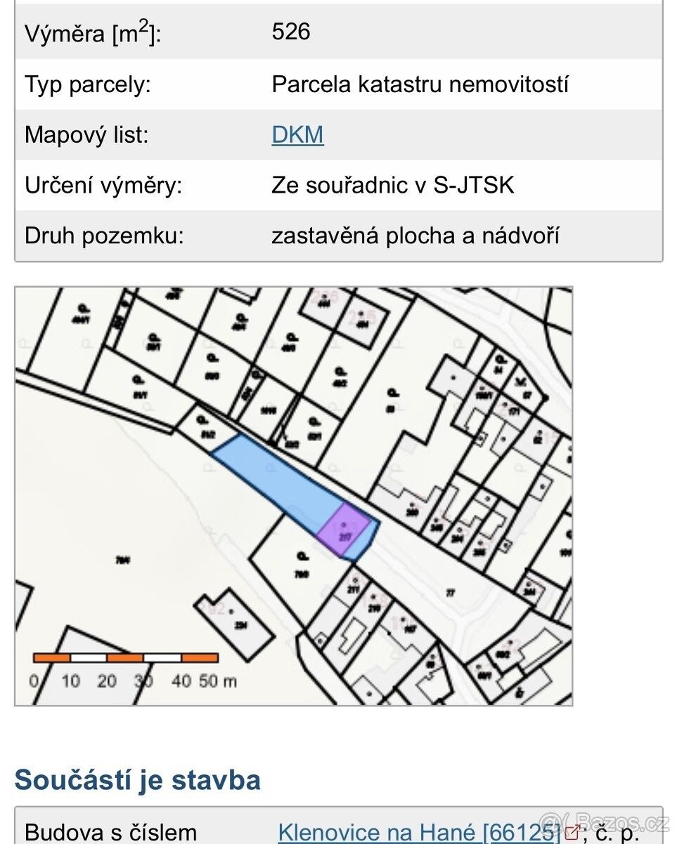 Rodinné domy, Klenovice na Hané, 798 23