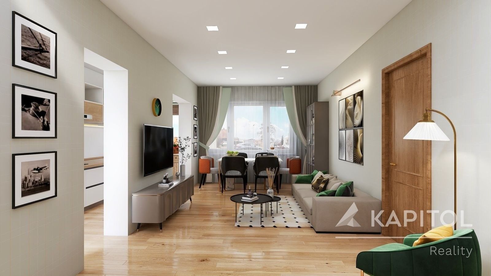 Prodej byt 3+kk - Kosova Hora, 69 m²