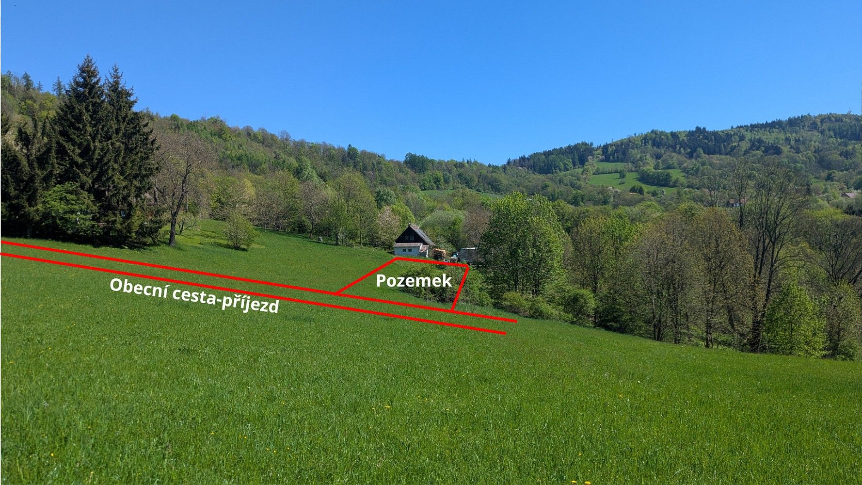 Prodej zahrada - Mírová pod Kozákovem - Prackov, okres Semily, Liberecký kraj - 5