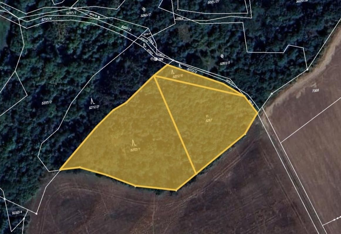 Lesy, Žatec, 6 929 m²