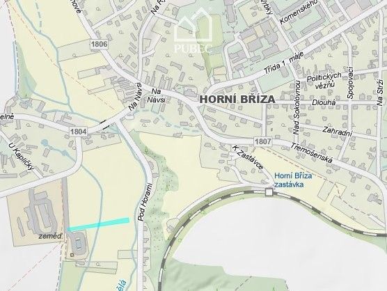 Prodej zemědělský pozemek - Horní Bříza