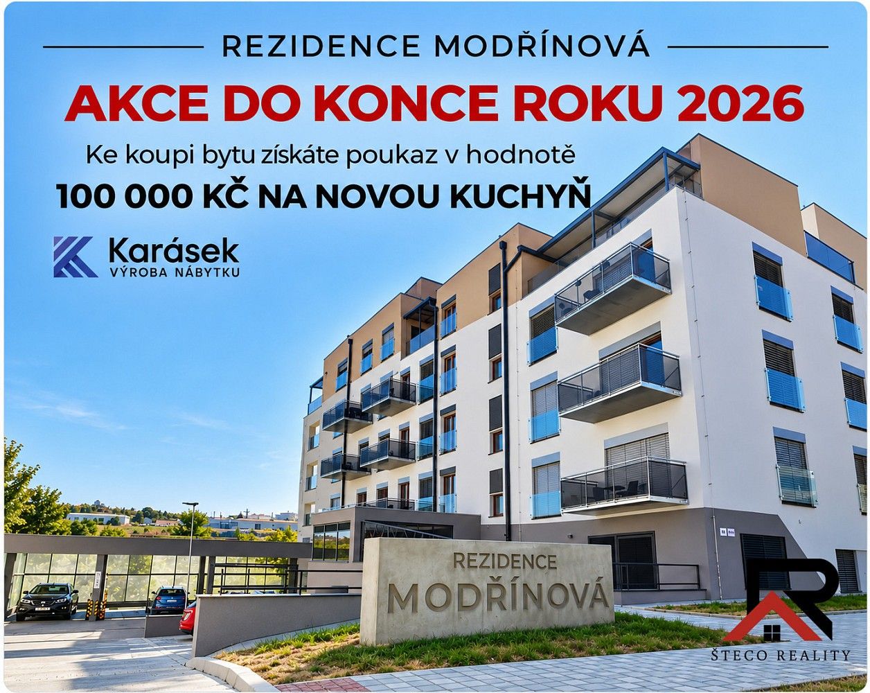 1+kk, Modřínová, Třebíč - Nové Město, 36 m² - 1