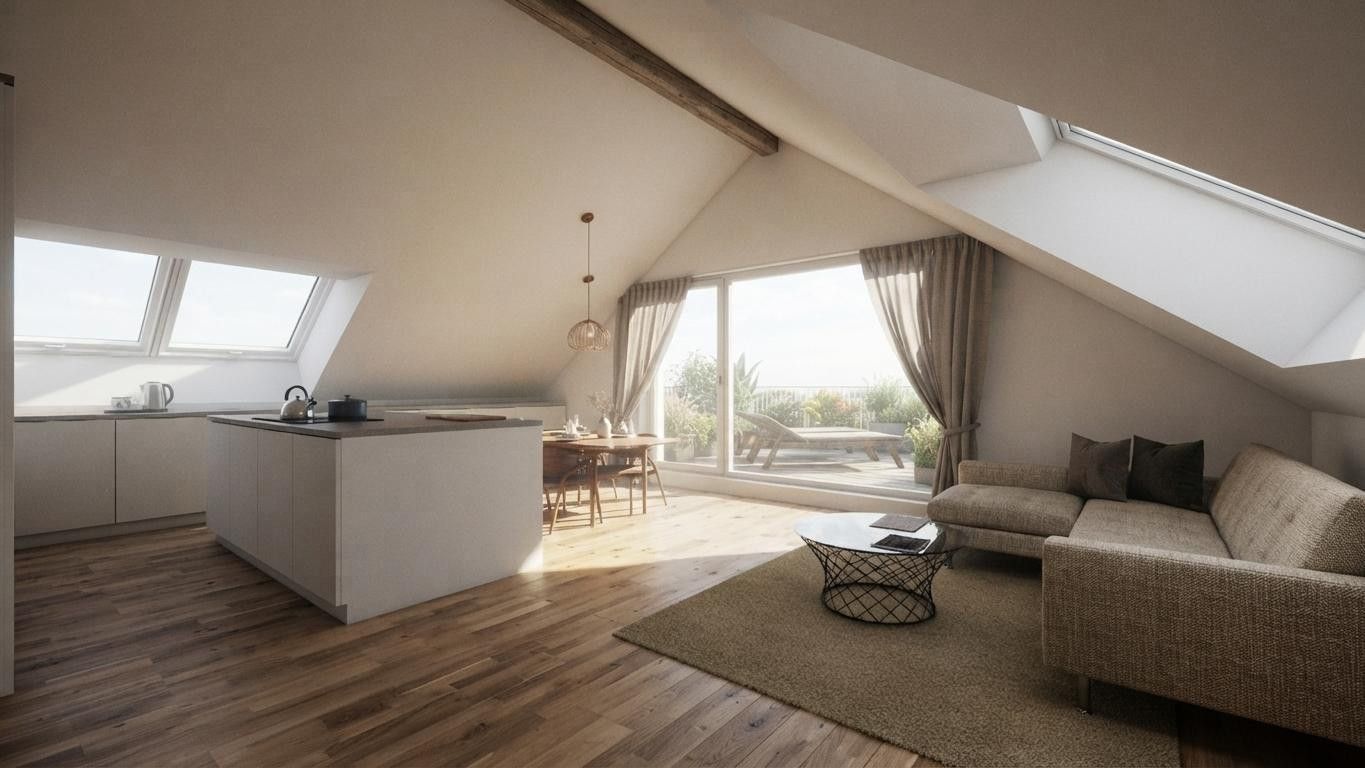 3+1, Mozartstrasse 10, , Bádensko-Württembersko, 85 m² - 1