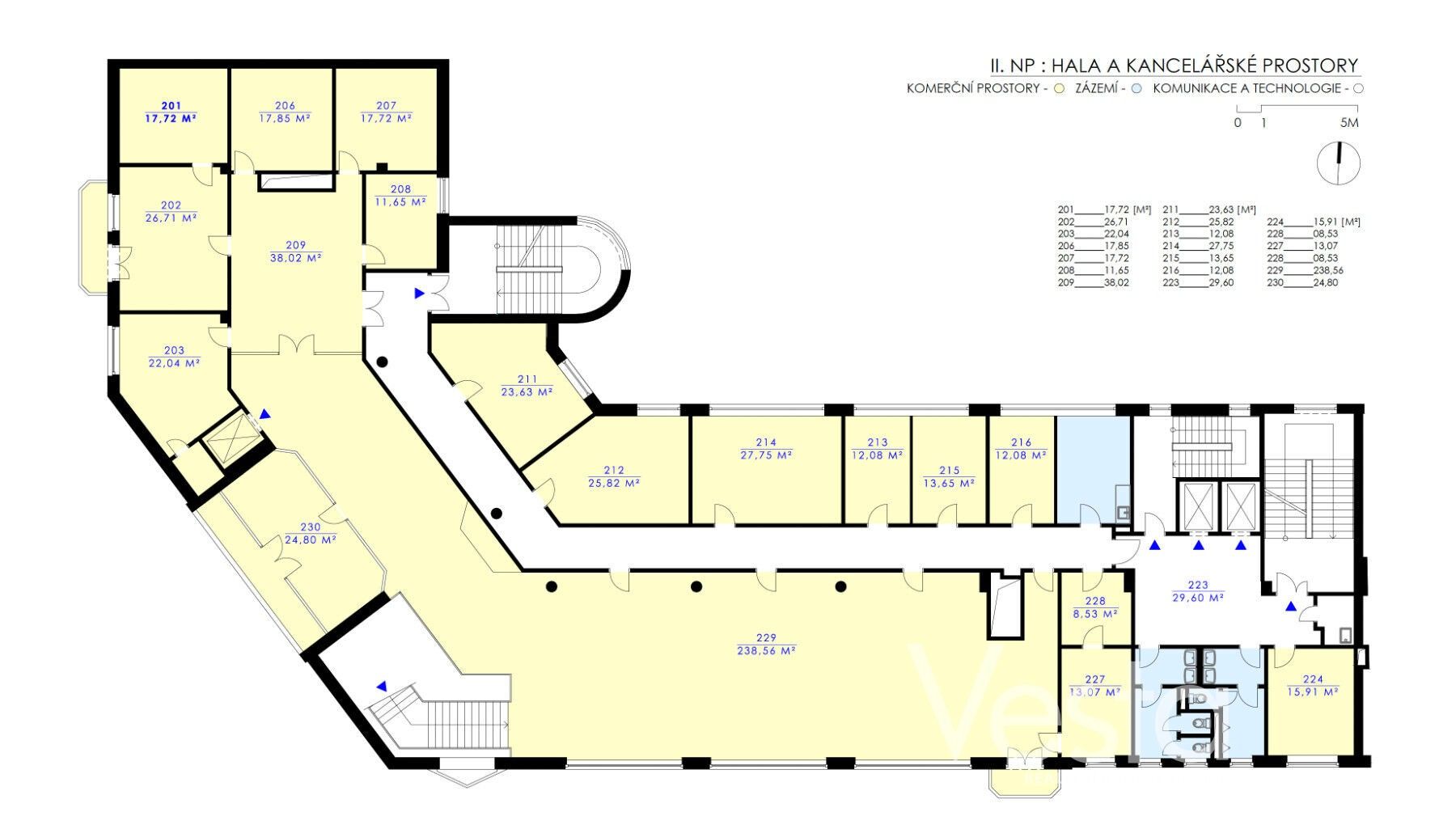 Kancelář · 800 m² · Pohraniční  , Děčín I- - 3