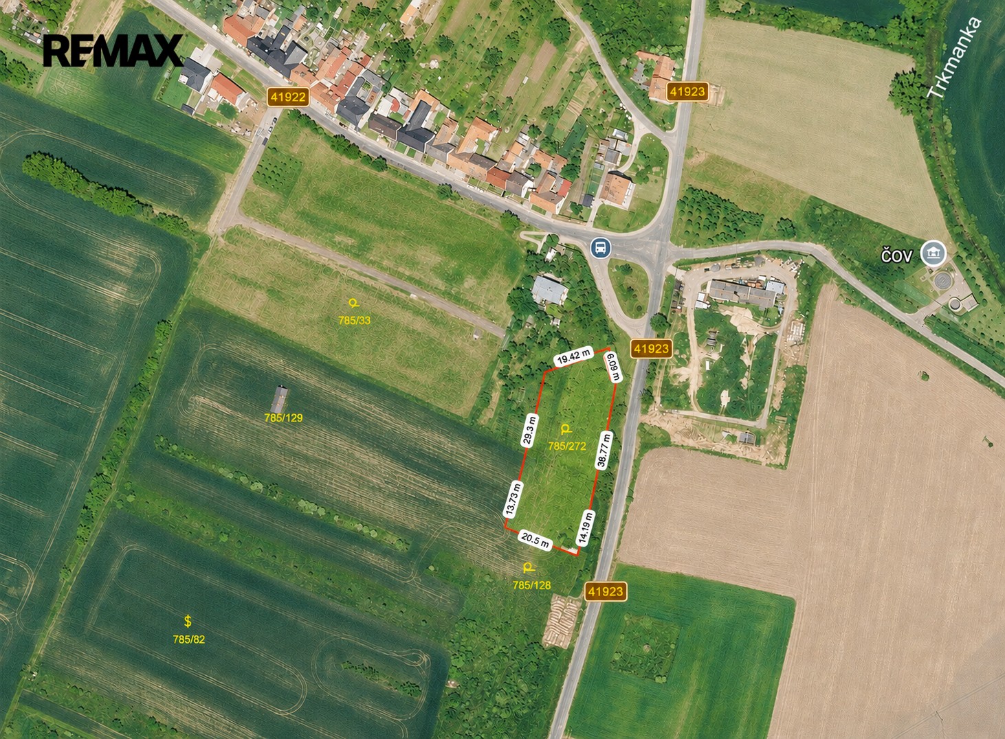 Pozemek pro bydlení · 896 m² · Násedlovice - 3
