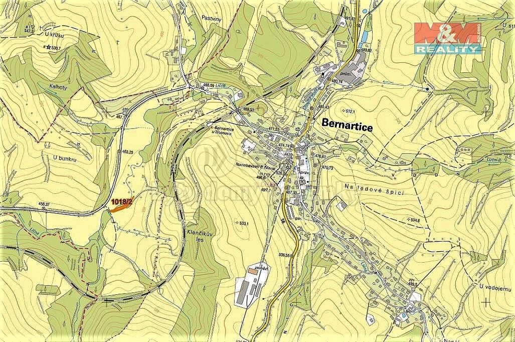 Prodej louka - Bernartice, okres Trutnov, Královéhradecký kraj - 2