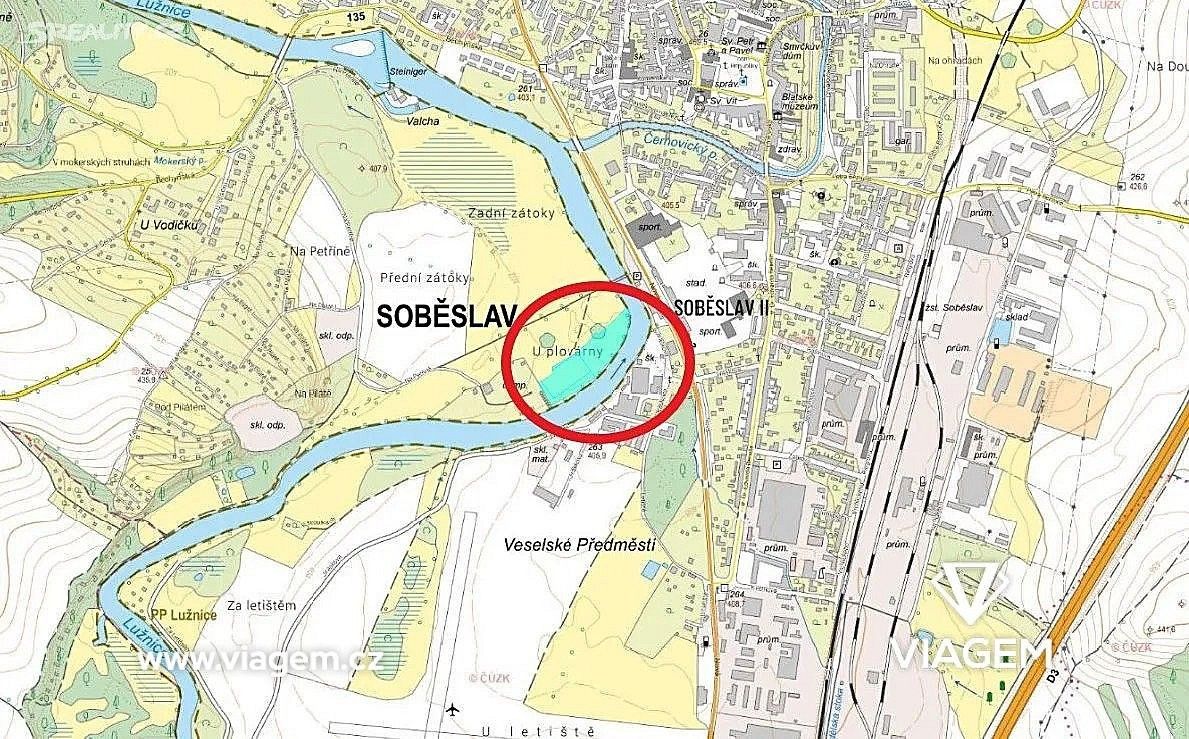 Komerční pozemek · Soběslav, okres Tábor, Jihočeský kraj - 4