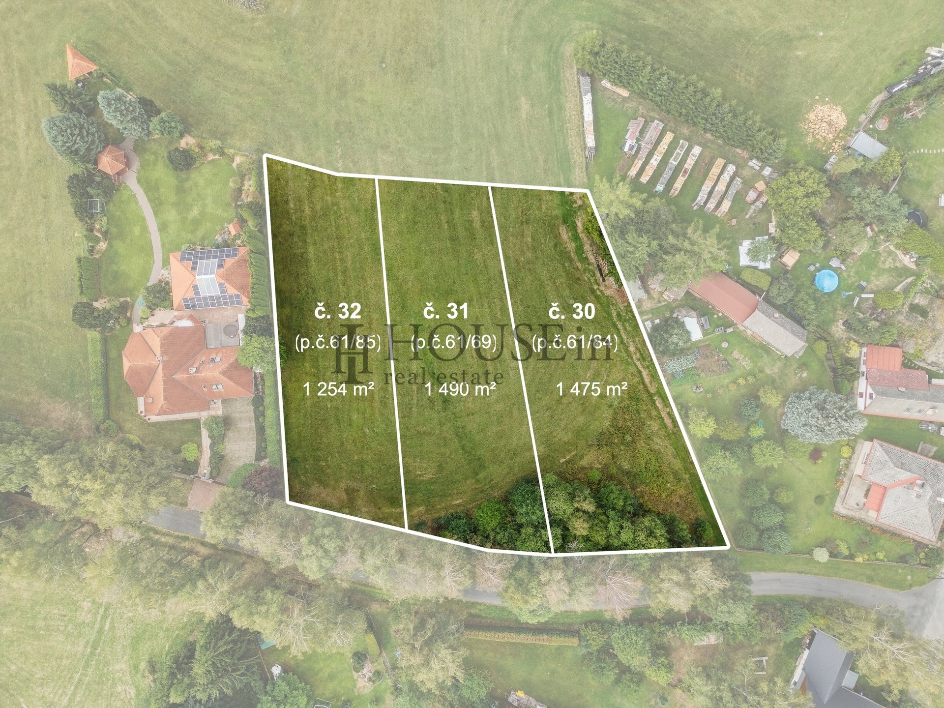Pozemky pro bydlení, Bílek, Chotěboř, 1 254 m² - 2